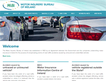 Tablet Screenshot of mibi.ie